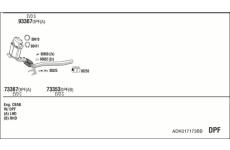 Výfukový systém WALKER ADK017173BB