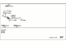 Výfukový systém WALKER ADK017173C