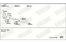 Výfukový systém WALKER ADK022929B