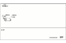 Výfukový systém WALKER ADK026553B