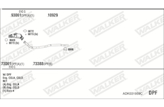 Výfukový systém WALKER ADK031959C