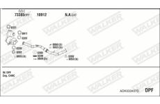 Výfukový systém WALKER ADK033407D