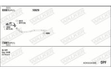 Výfukový systém WALKER ADK033408B