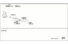 Výfukový systém WALKER ADK112279