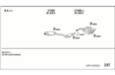 Výfukový systém WALKER ARK133063A
