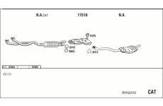Výfukový systém WALKER BW52010