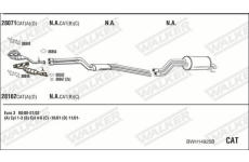 Výfukový systém WALKER BWH14925B