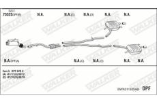 Výfukový systém WALKER BWK011855AB