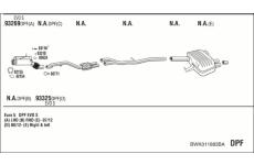 Výfukový systém WALKER BWK011883BA
