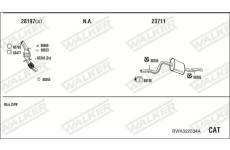 Výfukový systém WALKER BWK022534A