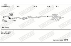 Výfukový systém WALKER BWK032108BB