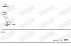 Výfukový systém WALKER BWK032117B