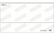 Výfukový systém WALKER BWK058336