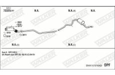 Výfukový systém WALKER BWK107916AB