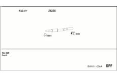 Výfukový systém WALKER BWK111076A