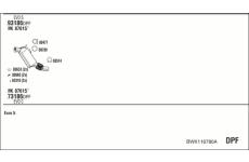 Výfukový systém WALKER BWK116780A