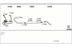 Výfukový systém WALKER CI11011