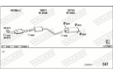Výfukový systém WALKER CI25011