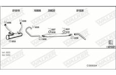 Výfukový systém WALKER CI30003A