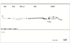 Výfukový systém WALKER CI50169