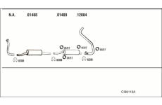 Výfukový systém WALKER CI98119A
