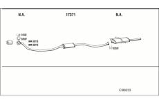 Výfukový systém WALKER CI98233