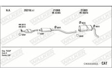 Výfukový systém WALKER CIK005595CA