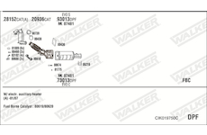 Výfukový systém WALKER CIK019750C