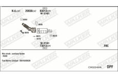 Výfukový systém WALKER CIK022484A