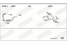 Výfukový systém WALKER CIK028592