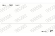 Výfukový systém WALKER CIK117927