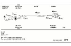 Výfukový systém WALKER CIK122469BC