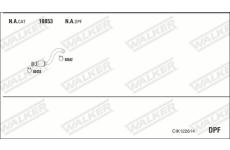 Výfukový systém WALKER CIK122614