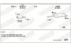 Výfukový systém WALKER CIK132705B