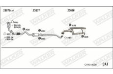 Výfukový systém WALKER CVK018528