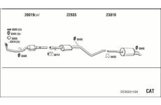 Výfukový systém WALKER DCK031129