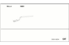 Výfukový systém WALKER DCK118704