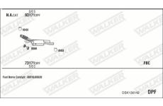 Výfukový systém WALKER DSK136142