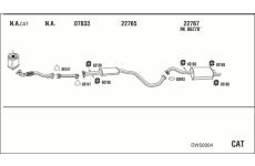 Výfukový systém WALKER DW50004