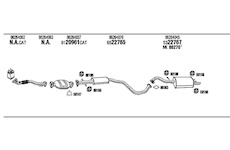 Výfukový systém WALKER DW60002