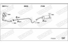 Výfukový systém WALKER FI25001