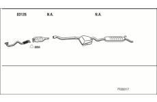 Výfukový systém WALKER FI35017