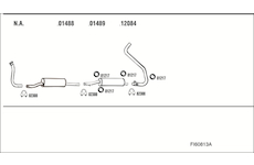 Výfukový systém WALKER FI60813A