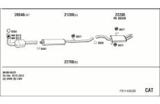 Výfukový systém WALKER FIH14905B