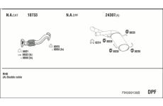 Výfukový systém WALKER FIK009130B