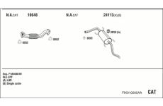 Výfukový systém WALKER FIK010205AA