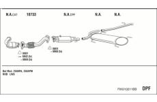 Výfukový systém WALKER FIK010211BB