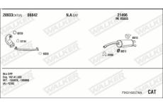 Výfukový systém WALKER FIK016057AA