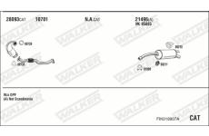 Výfukový systém WALKER FIK018907A