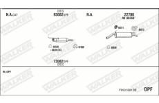 Výfukový systém WALKER FIK018912B
